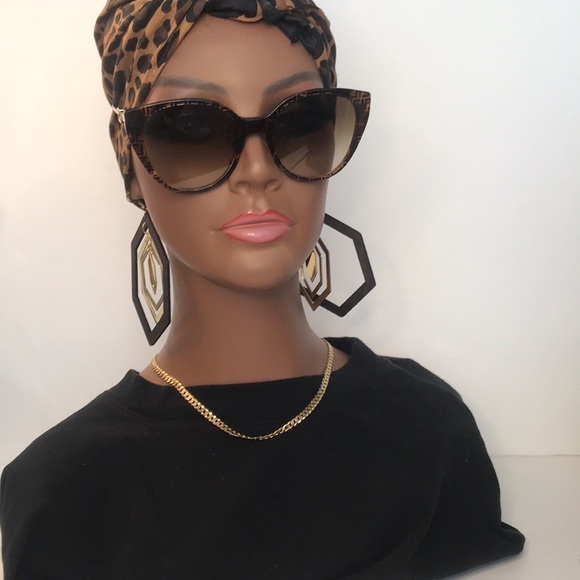 NEW FENDI FE40047I 55F WOMEN’S SUNGLASSES FENDI FE 40047I BROWN EYEWEAR FENDI - Picture 6 of 16